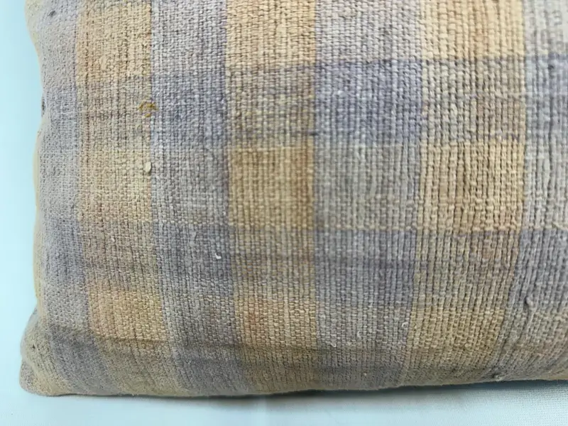 Accent Throw Cushion Case, Handmade Kilim Cushion, Kilim Cushion Sham, Boho Pillow Sham Cover, 12x20 Beige Pillow Cover, Cushion Case - 2