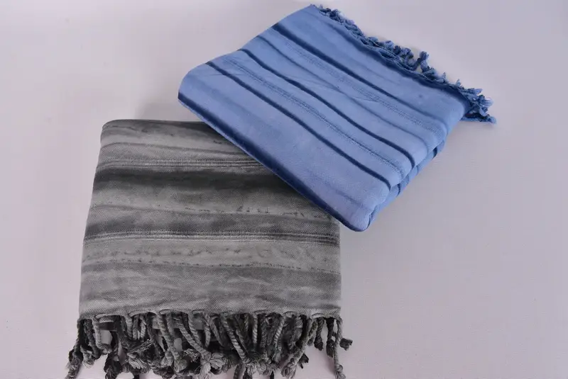 Wedding Towel, 64x38 Cotton Tie Dye Stonewashed Towel, Custom Towel, Lightweight Turkish towel, Turkish towel, Birthday Gift, Bulk Order Towel - 6