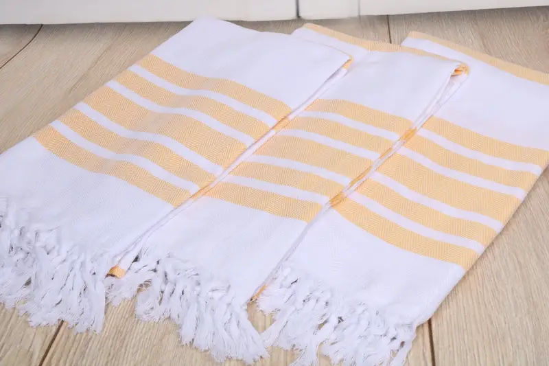 Oversized lightweight Turkish bath towel USA, 70x40 Cotton Herringbone Towel, Personalized Gift, Monogram Turkish Towel, Spa Gift, Turkish Towel USA - 6