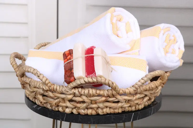 Oversized lightweight Turkish bath towel USA, 70x40 Cotton Herringbone Towel, Personalized Gift, Monogram Turkish Towel, Spa Gift, Turkish Towel USA - 4