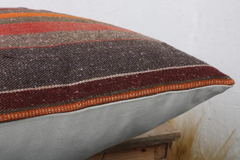 Pillow Case, Antique Pillows, Gift Pillow, Turkish Pillow, Decorative Throw Pillow Cover, 20x20 Red Cushion Case, Couch Pillow Cover - 6