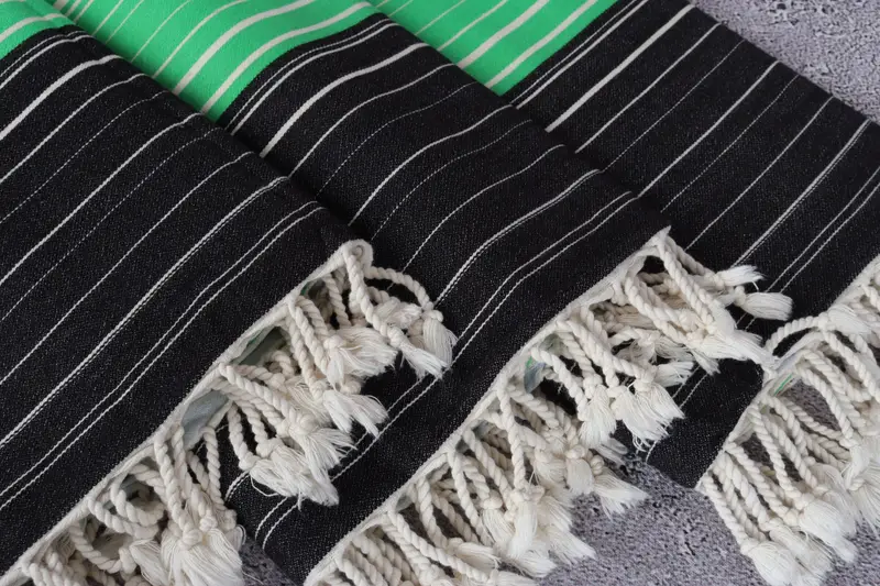 Travel Towel, Bachelorette Party Favors, 70x40 Cotton Striped Towel, Peshtemal Towel, Sand-resistant towel, Quick-Dry Beach Towel, Bachelor Gift - 6