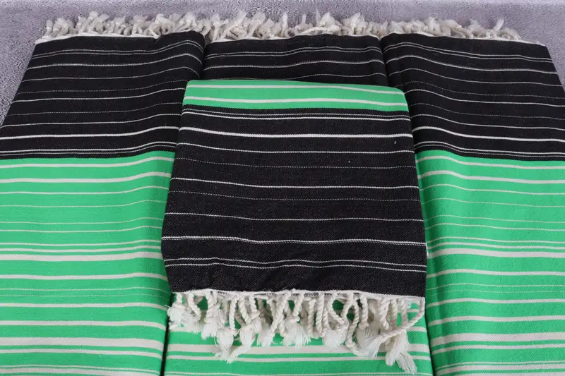 Travel Towel, Bachelorette Party Favors, 70x40 Cotton Striped Towel, Peshtemal Towel, Sand-resistant towel, Quick-Dry Beach Towel, Bachelor Gift - 5
