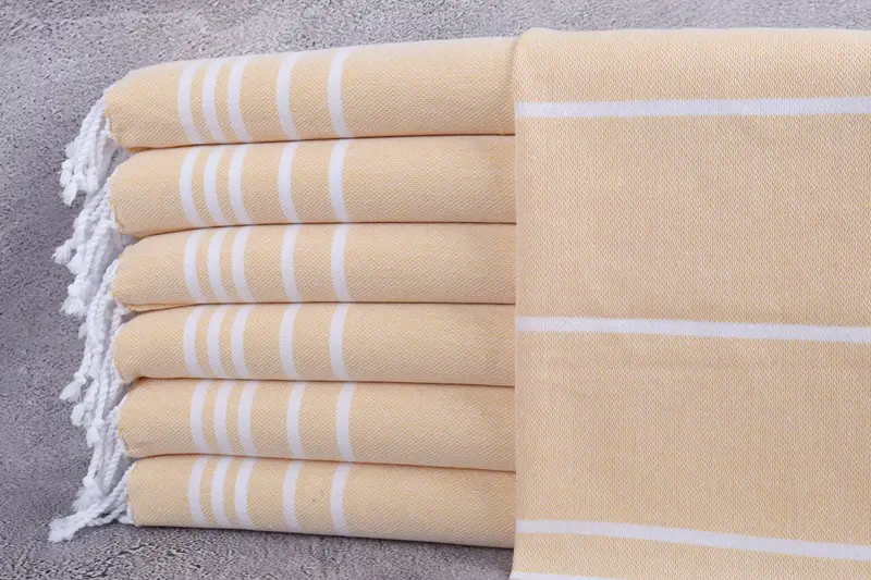 Bridesmaid Towel, Personalized Wedding Gift For Couple, 38x18 Cotton Striped Towel, Monogram Hand Towel, Personalized Dish Towel, Turkish Hand Towel - 1
