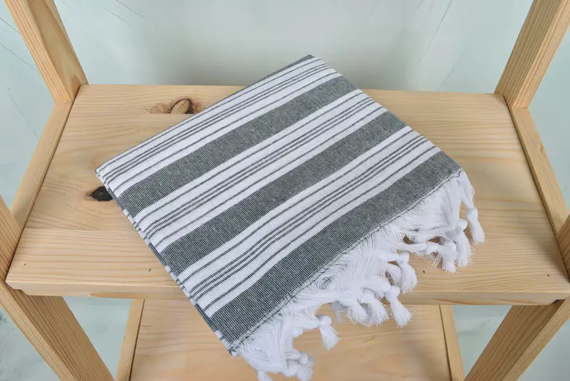Gift For Mom, Wedding Gifts Towel, Bridesmaid Gift, Sand-resistant Turkish towel for the beach, Embroidered Towel, Turkish Beach Towel Monogram - 5