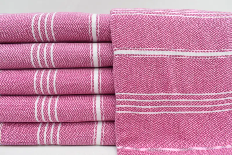 Boyfriend Christmas Gift, Bachelor Gifts, Bachelorette Gifts, 70x40 Cotton Striped Towel, Customized Turkish Towel, Custom Wedding Gifts, Yoga Towel - 1