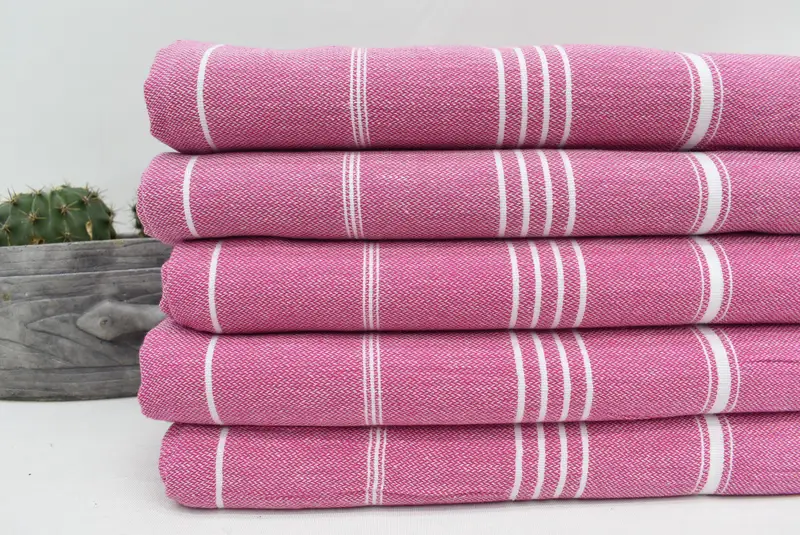 Boyfriend Christmas Gift, Bachelor Gifts, Bachelorette Gifts, 70x40 Cotton Striped Towel, Customized Turkish Towel, Custom Wedding Gifts, Yoga Towel - 2