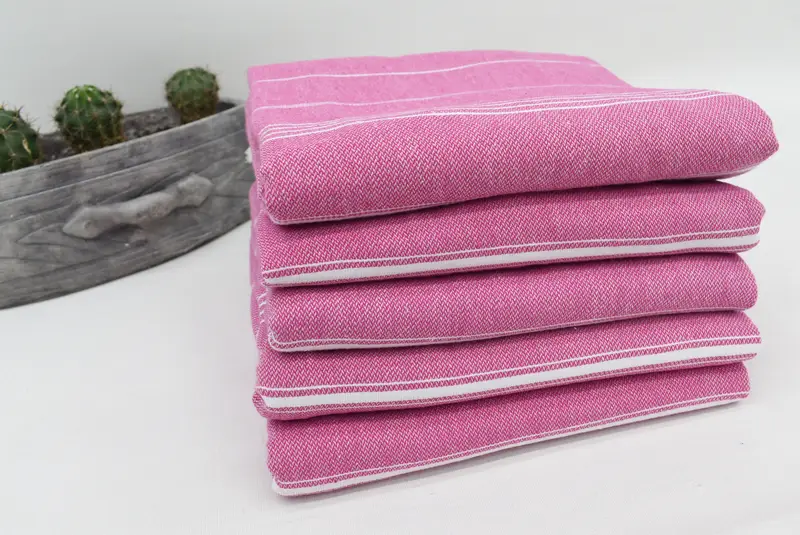 Boyfriend Christmas Gift, Bachelor Gifts, Bachelorette Gifts, 70x40 Cotton Striped Towel, Customized Turkish Towel, Custom Wedding Gifts, Yoga Towel - 7