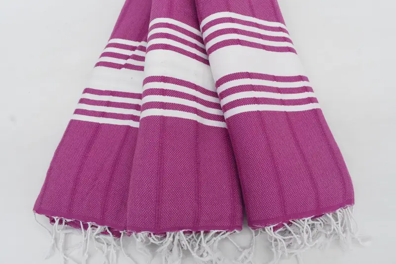 Bachelorette Party Gifts, Turkish hand towel, Valentines Day Gift, Personalized Gifts, Yoga Towel, 70x40 Cotton Striped Towel, Lightweight towel - 3