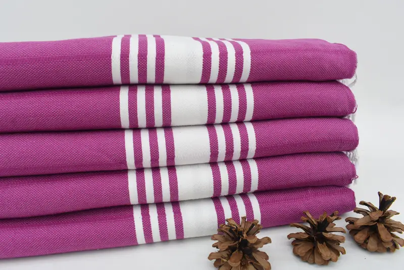 Bachelorette Party Gifts, Turkish hand towel, Valentines Day Gift, Personalized Gifts, Yoga Towel, 70x40 Cotton Striped Towel, Lightweight towel - 2