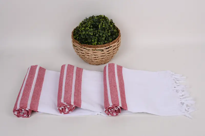 Travel towel, Handmade Gift, 70x40 Cotton Striped Towel, Quick-Dry Beach Towel, Turkish Towel Beach Towel, Bridal Party Gifts, Beach Towel Monogram - 8