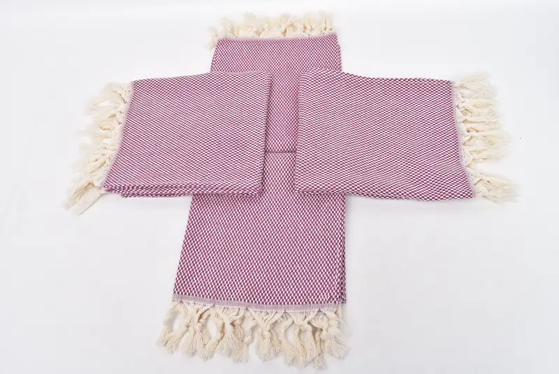 Monogram Kitchen Towel, Turkish Hand Towel, Monogrammed Hand Towel, Bridesmaid Proposal Gift, Bachelorette Party Items, 40x18 Cotton Polka Dot Towel - 6