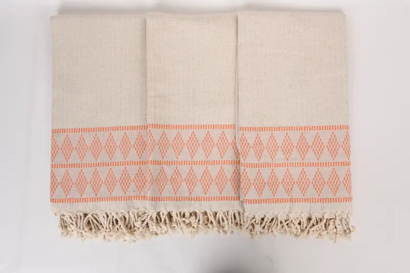 Bachelorette Party Favors, Bachelorette Party Decorations, Beach towel, Gift Towel, 70x36 Linen Kilim Design Towel, Beach Wedding Favor, Gym Towel - 7