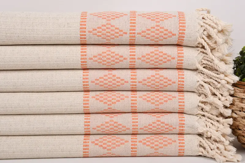 Bachelorette Party Favors, Bachelorette Party Decorations, Beach towel, Gift Towel, 70x36 Linen Kilim Design Towel, Beach Wedding Favor, Gym Towel - 2
