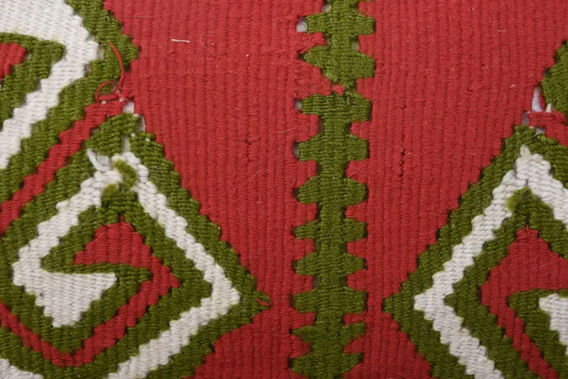 Cushion Cover, 12x20 Red Pillow, Interior Designer Pillow, Boho Throw Cushion Cover, Pillow for Couch, Handmade Kilim Cushion - 3