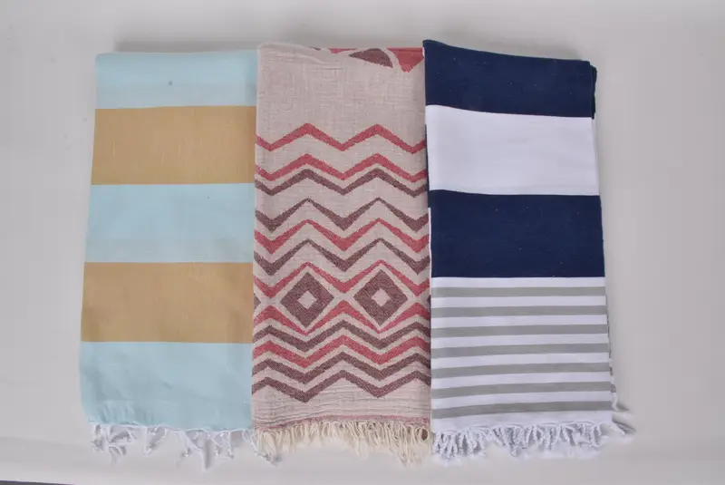 Embroidered Towel, Peshtemal Towel USA, Quick-dry towel, 70x40 Cotton Set of 8 Towel, Handwoven Turkish bath towel, Custom Gifts, Bridal Shower Gift - 7