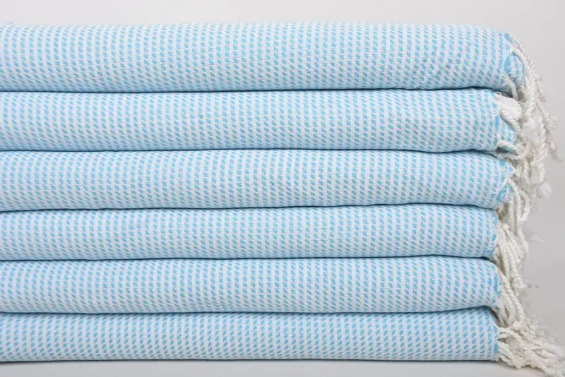 Turkish towel, Birthday Gift, Pool Towels, 68x40 Cotton Geometric Towel, Miami Bachelorette Party Favors, Beach towel, Bridesmaid Gift Towel - 3