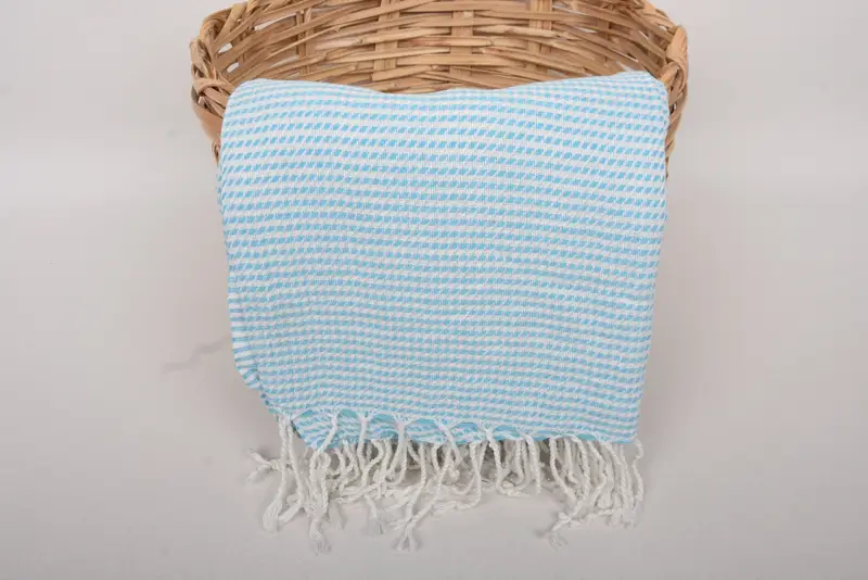 Turkish towel, Birthday Gift, Pool Towels, 68x40 Cotton Geometric Towel, Miami Bachelorette Party Favors, Beach towel, Bridesmaid Gift Towel - 5