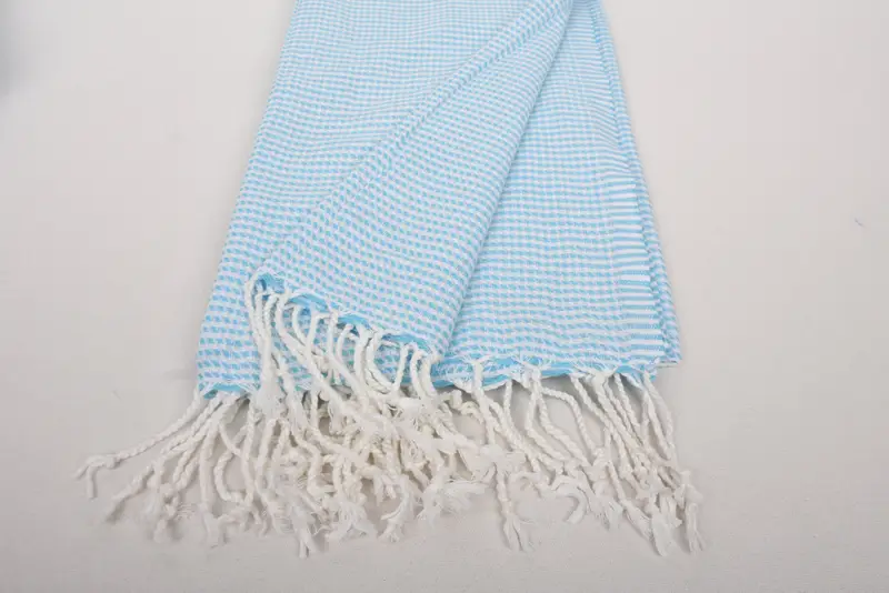 Turkish towel, Birthday Gift, Pool Towels, 68x40 Cotton Geometric Towel, Miami Bachelorette Party Favors, Beach towel, Bridesmaid Gift Towel - 8