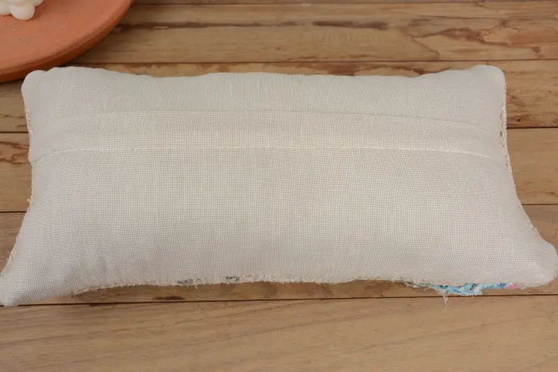 Vintage Kilim Pillow Pillow Cover, Boho Pillow Sham Cover, Pillow Cover, Vintage Pillow, Vintage Kilim Pillow, 8x16 Beige Cushion Cover - 6