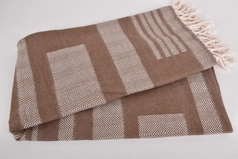 Eco-friendly Turkish peshtemal towel, 68x38 Cotton Chevron Towel, Valentines Day Gift For Him, Beach towel, Wedding Favors, Luxury towel, Spa Towel - 4