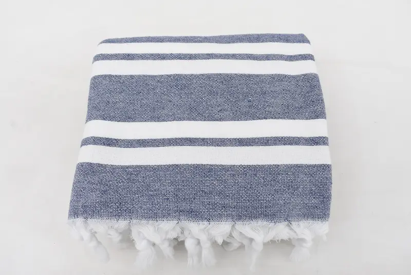 68x36 Cotton Striped Terry Towel, Organic Turkish towel, Sand-free towel, Bathroom Towel, Gift For The Home Decor, Scarf Towel, Housewarming Gift - 6