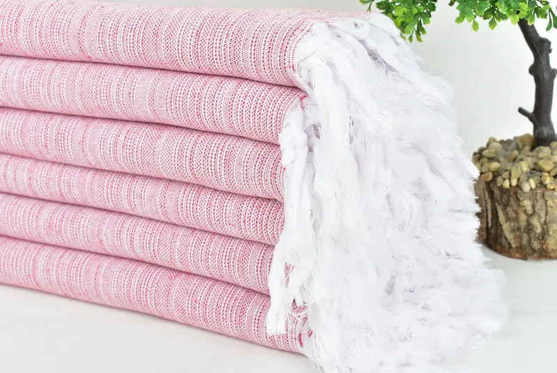 Spa Towel, Peshtemal, 70x36 Cotton Flat Towel, Sand-resistant Turkish towel for the beach, Sand-resistant towel, Turkish Towel USA, Bridesmaid Gift - 3