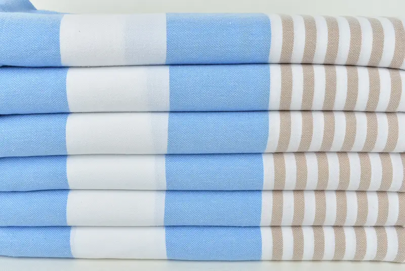 Engagement Gift, Personalized Turkish Towel, Bachelorette Towel, 70x40 Cotton Striped Towel, Bachelorette Party Favors, Personalized Bridesmaid Gift - 2