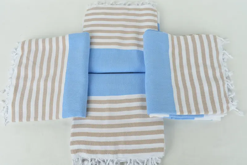 Engagement Gift, Personalized Turkish Towel, Bachelorette Towel, 70x40 Cotton Striped Towel, Bachelorette Party Favors, Personalized Bridesmaid Gift - 6
