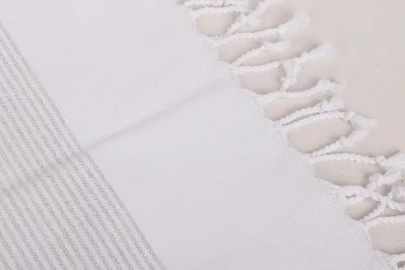 Monogram Kitchen Towel, 40x18 Cotton Striped Towel, Custom Hand Towel, Gym Towel, Personalized Home Gift Wedding, Bathroom Towels, Embroidery Towels - 6