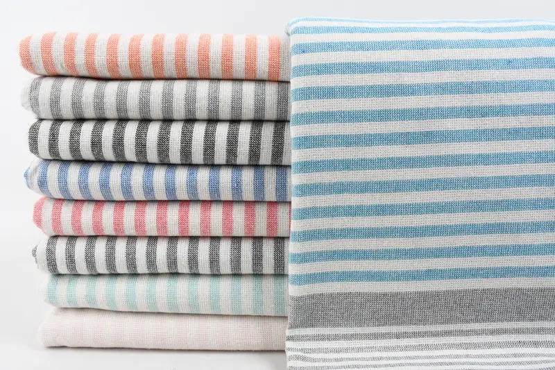 Beach Towel Bulk, Sand-resistant towel, Personalized Towel, Gift For Bride, Bachelorette Party Gifts Bridesmaids, 68x40 Cotton Striped Terry Towel - 1