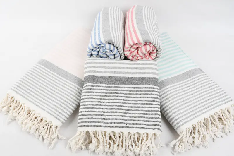 Beach Towel Bulk, Sand-resistant towel, Personalized Towel, Gift For Bride, Bachelorette Party Gifts Bridesmaids, 68x40 Cotton Striped Terry Towel - 5