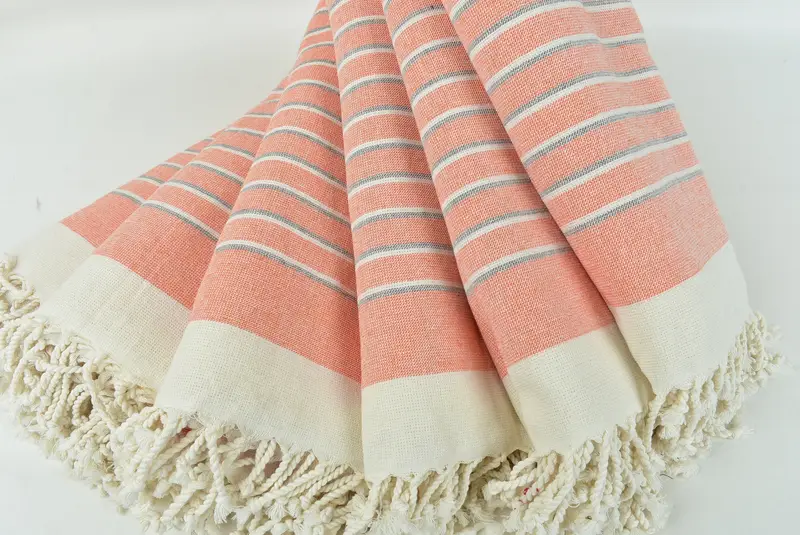 Personalized Wedding Gift, Pool Towels, Boyfriend Christmas Gift, 68x40 Cotton Striped Terry Towel, Quick-dry peshtemal, Personalized Beach Towel - 4