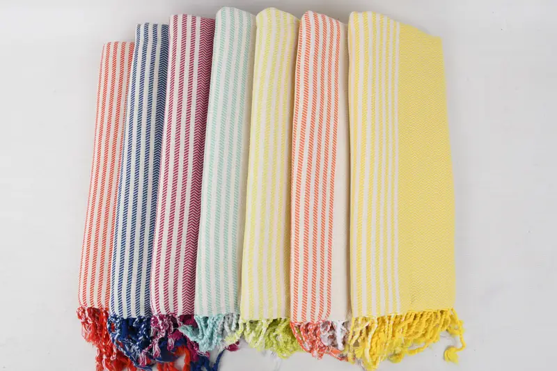 Custom Bath Towel, Grandma Gift, Bachelor Bachelorette Party Favors, Wedding Gifts Towel, Travel towel, 68x40 Cotton Herringbone Towel, Yoga Towel - 2