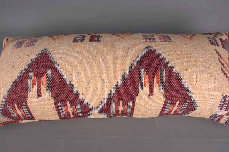 Tribal Cushion Case, 16x36 Red Pillow Case, Home Decor Pillow, Boho Pillow Sham Cover, Antique Pillows, Pillow, Decorative Pillow Case - 7