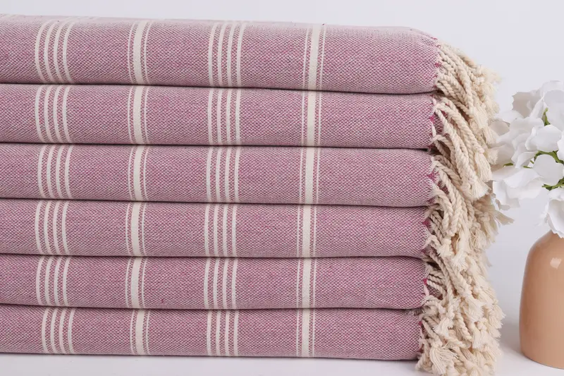 Travel towel, Best Beach Towel, Best Friend Wedding Gift, Lightweight Turkish towel for beach, Handmade Gift, Bachelor Bachelorette Party Favors - 3