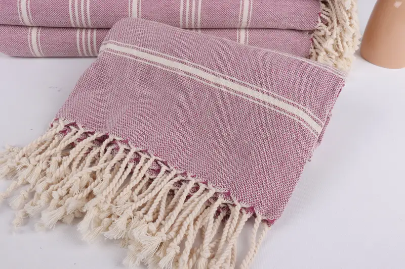 Travel towel, Best Beach Towel, Best Friend Wedding Gift, Lightweight Turkish towel for beach, Handmade Gift, Bachelor Bachelorette Party Favors - 4