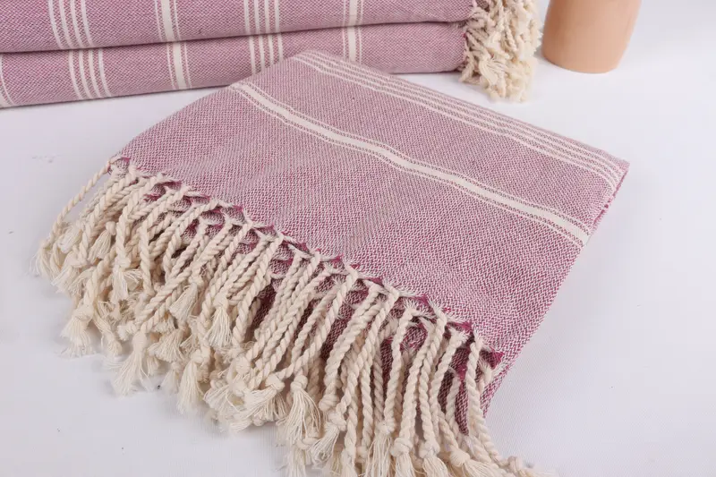 Travel towel, Best Beach Towel, Best Friend Wedding Gift, Lightweight Turkish towel for beach, Handmade Gift, Bachelor Bachelorette Party Favors - 5