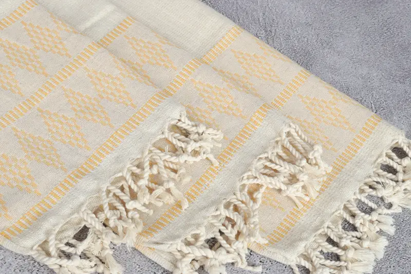 Bridesmaid Gifts, Gifts For Him, Bridal Shower Gift, Home Decor Towel, Personalized Gift, Personalized Kitchen Towel, 40x20 Linen Kilim Design Towel - 5
