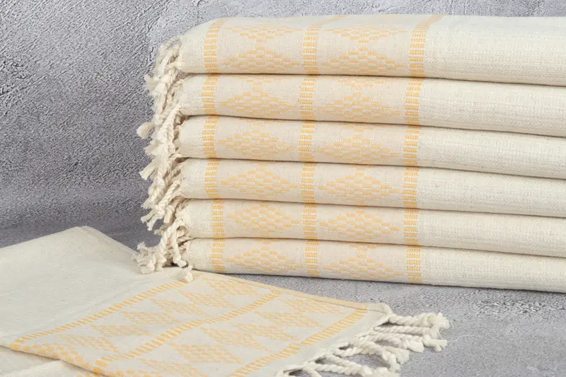 Bridesmaid Gifts, Gifts For Him, Bridal Shower Gift, Home Decor Towel, Personalized Gift, Personalized Kitchen Towel, 40x20 Linen Kilim Design Towel - 2