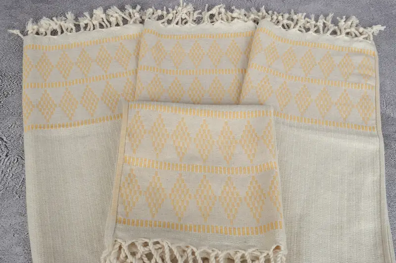 Bridesmaid Gifts, Gifts For Him, Bridal Shower Gift, Home Decor Towel, Personalized Gift, Personalized Kitchen Towel, 40x20 Linen Kilim Design Towel - 4