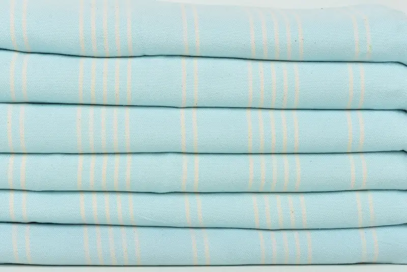 96x70 Cotton Striped Towel, Monogram Blanket, Bedspread, Spooky Bachelorette Party, Turkish Cotton Blanket, Bridesmaid Gifts, Couch Cover - 2
