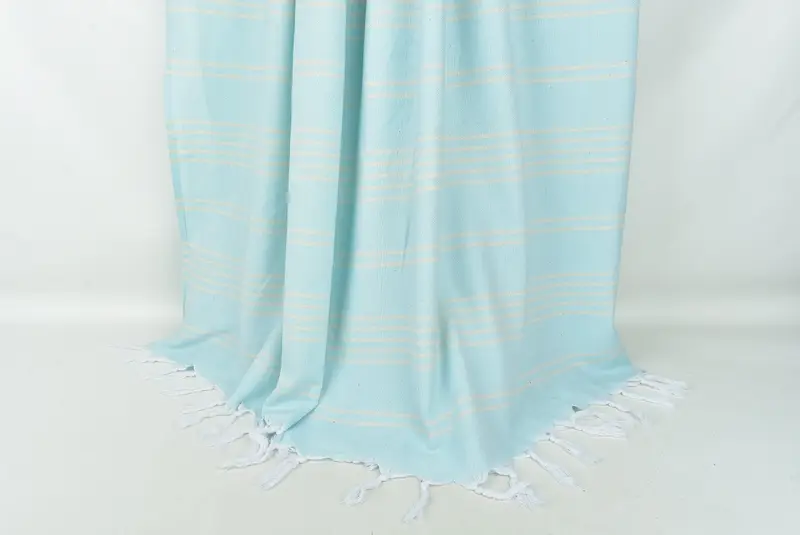 96x70 Cotton Striped Towel, Monogram Blanket, Bedspread, Spooky Bachelorette Party, Turkish Cotton Blanket, Bridesmaid Gifts, Couch Cover - 8