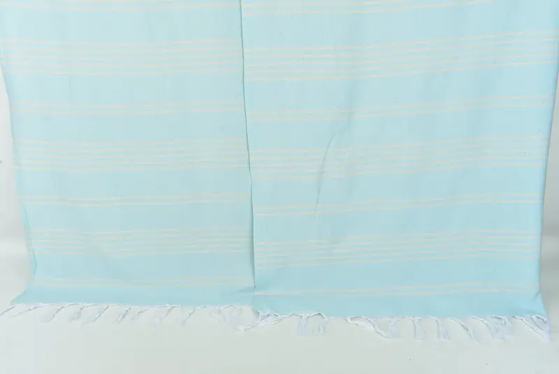 96x70 Cotton Striped Towel, Monogram Blanket, Bedspread, Spooky Bachelorette Party, Turkish Cotton Blanket, Bridesmaid Gifts, Couch Cover - 7