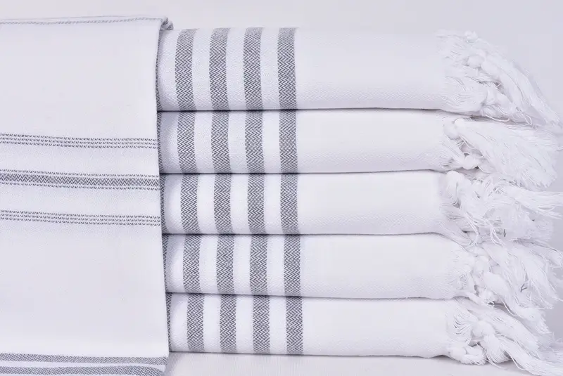 70x40 Cotton Striped Towel, Best Friend Christmas Gift, Large Turkish Towel, Lightweight towel, Bachelorette Party Gifts, Bachelorette Towel - 1