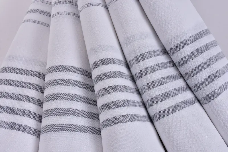 70x40 Cotton Striped Towel, Best Friend Christmas Gift, Large Turkish Towel, Lightweight towel, Bachelorette Party Gifts, Bachelorette Towel - 5