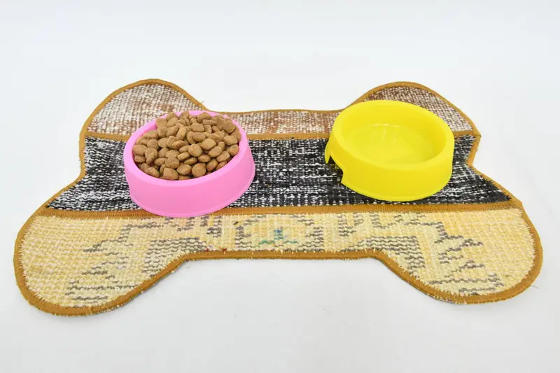 Rahat Mavi ve Sarı Evcil Hayvan Matı, Dayanıklı Köpük Dolgulu Evcil Hayvan Yastığı