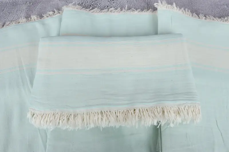 Custom Gift, Turkish Cotton Throw Blanket, Woven Blanket, Decorative Blanket, Personalized Blanket, Turkish Blanket Throw, Turkish Bedspread - 4