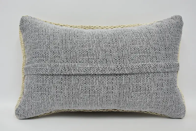 12x20ベージュクッション、トルコのキリム枕、ソファ用の枕、遊牧クッション、スローキリム枕、屋外枕の偽物、枕カバー - 6