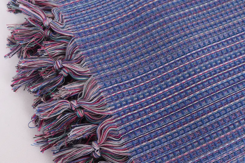 Custom Blanket, Sofa Cover, Bachelorette Gifts, Custom Wedding Gift From Bridesmaid, Turkish Tablecloth, Woven Blanket, 92x88 Cotton Geometric Towel - 7